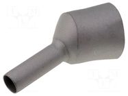 Nozzle: hot air; for soldering station; 6mm; Tip: curved; ESD JBC TOOLS