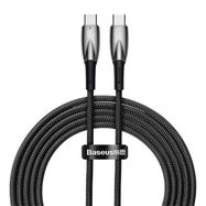USB-C cable for USB-C Baseus Glimmer Series, 100W, 2m (Black), Baseus