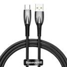 USB cable for USB-C Baseus Glimmer Series, 100W, 1m (Black), Baseus