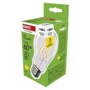 LED Bulb Filament A60 / E27 / 5.9 W (60 W) / 806 lm / Neutral White, EMOS