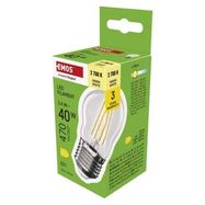 LED Bulb Filament Mini Globe / E27 / 3.4 W (40 W) / 470 lm / Warm white, EMOS