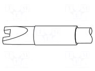 Tip; special; 3.4mm; longlife JBC TOOLS