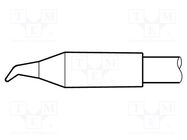 Tip; bent conical; 0.4mm; longlife JBC TOOLS
