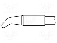 Tip; bent conical; 2mm; longlife JBC TOOLS