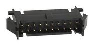 CONN HOUSING, PLUG, 20POS, 2ROW, 2MM