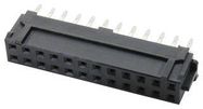 CONNECTOR, RCPT, 24POS, 2ROW, 2MM