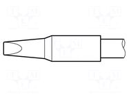 Tip; chisel; 2.7x1mm; longlife JBC TOOLS