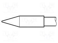 Tip; conical; 0.6mm; longlife JBC TOOLS