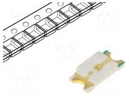 LED; SMD; 1206; green; 600÷1300mcd; 3.2x1.6x0.68mm; 120°; 20mA OPTOFLASH