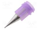 Nozzle: dispensing; Size: 23; 0.564mm; Body: purple FISNAR