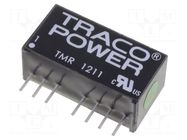 Converter: DC/DC; 2W; Uin: 9÷18VDC; Uout: 5VDC; Iout: 400mA; SIP8 TRACO POWER