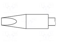 Tip; chisel; 5.5x1.5mm; longlife JBC TOOLS