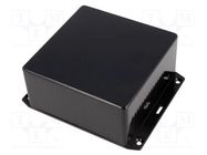 Enclosure: multipurpose; X: 120mm; Y: 120mm; Z: 59mm; 1591; ABS; black 