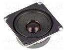 Loudspeaker; general purpose; 4W; 8Ω; 50x50x25.5mm; 150÷20000Hz VISATON
