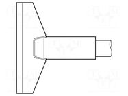 Tip; shovel; 32.2mm; longlife JBC TOOLS