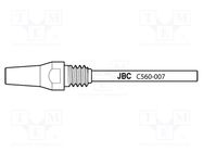 Tip: for desoldering irons; 4.8x2.4mm; Features: longlife JBC TOOLS