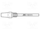 Tip: for desoldering irons; 5.2x3mm; Features: longlife JBC TOOLS