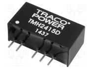 Converter: DC/DC; 2W; Uin: 21.6÷26.4V; Uout: 15VDC; Uout2: -15VDC TRACO POWER