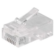 Connector for UTP Cable CAT5E, transparent, EMOS