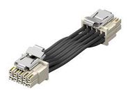 CABLE ASSEMBLY, 40POS, IDC RCPT, 2.3M