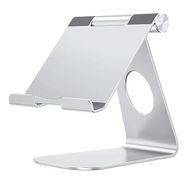 Adjustable Tablet Stand Holder OMOTON (Silver), Omoton