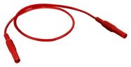 TEST LEAD, RED, 500MM, 36A, 1KV