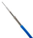 COAXIAL CABLE, 23AWG, BLUE, 152.4M