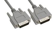COMPUTER CABLE, D SUB 15 PLUG/PLUG, 2.5'