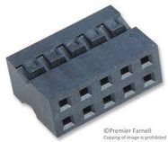 CONN, HOUSING, RCPT, 10POS, 2ROW, 2MM