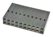 CONNECTOR, RCPT, 20POS, 2ROW, 2.54MM