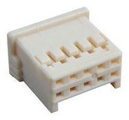 CONNECTOR HOUSING, RCPT, 10POS, 2MM