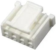 CONNECTOR HOUSING, RCPT, 4POS