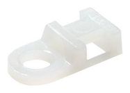 CABLE TIE MOUNT, PA66, NATURAL, PK1000