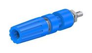 BINDING POST, 4MM, 35A, 30VAC, BLUE