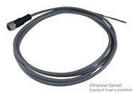 CABLE ASSY, M12 4POS RCPT-FREE END, 2M