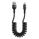 USB to Lightning Cable, Mcdodo CA-6410, Spring, 1.8m (Black), Mcdodo