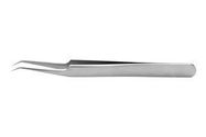 TWEEZER, BENT/POINTED, 115MM