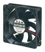 AXIAL FAN, 92MM, 12VDC, 110CFM, 50DBA