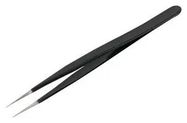 ESD TWEEZER, STRAIGHT/POINTED, 125MM