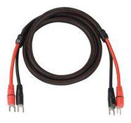 TEST LEAD SET, BLK, RED, 2M, 60A