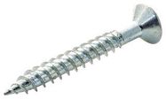 CSK HEAD POZIDRIV WOOD SCREW, STEEL, 8G