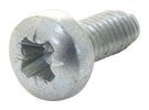 PAN HEAD POZIDRIV SCREW, STEEL, M2,PK100