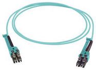 PATCH CORD, MULTIMODE, LC DUPLEX, 2.5M