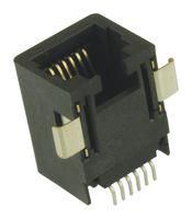 MOD CONN, R/A JACK, 6P6C, 1PORT, SMT