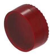 ROUND LENS, RED, PLASTIC