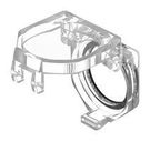 FINGER GUARD, TRANSPARENT, IP65, RAISED