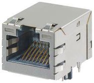 MOD CONN, R/A RJ45 JACK, 8P8C, TH