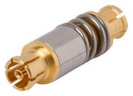 RF COAX ADAPTER, SMPM JACK-JACK, 50 OHM