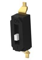 DIP SWITCH, 1POS, SPST, SLIDE, SMD