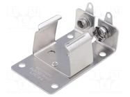 Holder; 6F22; Batt.no: 1; PCB,screw; solder lugs; aluminium KEYSTONE